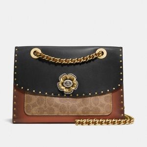 Parker with Rivets and Snakeskin Detail - NWT